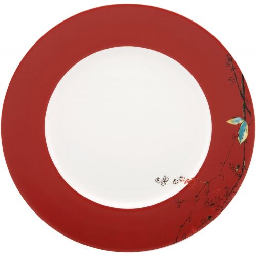 레녹스 Lenox Simply Fine Scarlet Chirp Dinner Plate