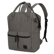 Hynes Eagle Veegul Wide Open Multipurpose Travel Backpack Lightweight Casual Daypack With Laptop Compartment Gray