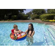 Poolmaster Learn-to-Swim Baby Swimming Pool Float Rider, Fire Engine
