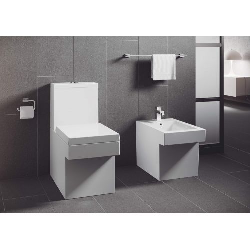  GROHE Essentials Cube Toilet Paper Holder, StarLight Chrome