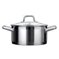 Duxtop Professional Stainless steel Cookware Induction Ready Impact-bonded Technology (4.2Qt Casserole)