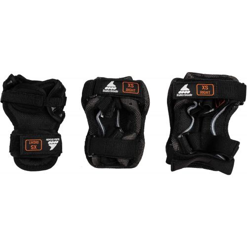 롤러블레이드 Rollerblade Skategear Junior 3 Pack Protective Gear, Knee Pads, Elbow Pads and Wrist Guards, Multi Sport Protection,Youth, Black
