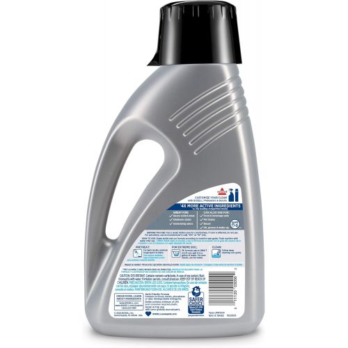  Bissell 78H63 Deep Clean Pro 4X Deep Cleaning Concentrated Carpet Shampoo, 48 ounces - Silver