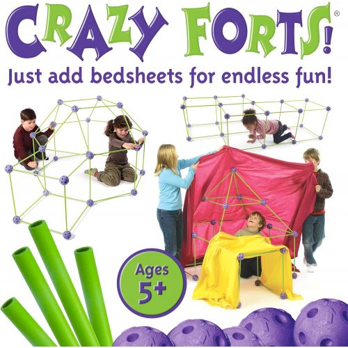  [아마존베스트]Crazy Forts, Purple, 69 Pieces