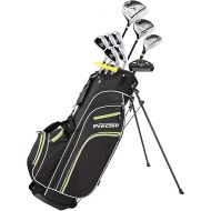 M3 Men's Complete Golf Clubs Package Set Includes Driver, Fairway, Hybrid, 6-PW, Putter, Stand Bag, 3 H/C's - Right Handed - Regular, Petite or Tall Size