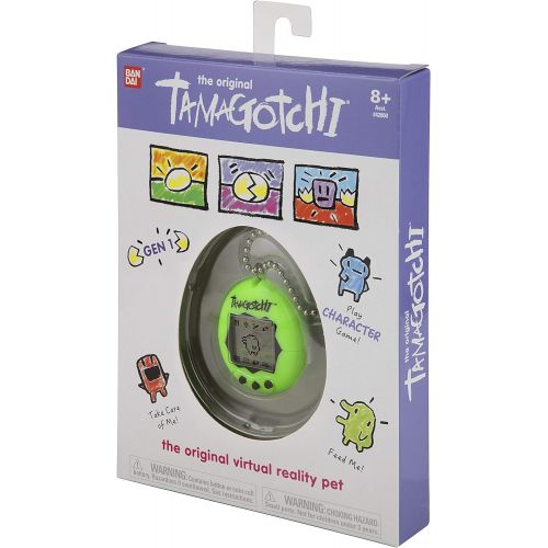  Tamagotchi Electronic Game, Green Glitter