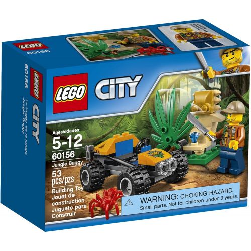  LEGO City Jungle Explorers Jungle Buggy 60156 Building Kit (53 Piece)