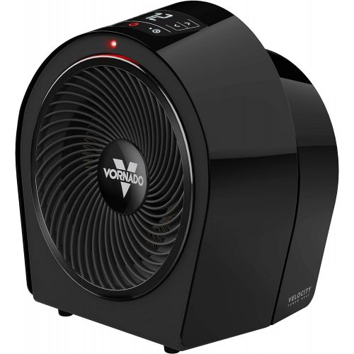 보네이도 Vornado Velocity 3R Whole Room Space Heater with Timer, Adjustable Thermostat, and Advanced Safety Features, Black