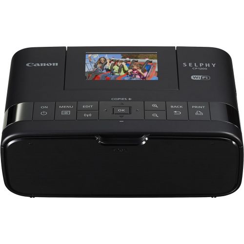 캐논 [아마존베스트]Canon Selphy CP1200 Black Wireless Color Photo Printer