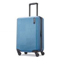 American Tourister Stratum XLT Hardside Carry On Luggage with Spinner Wheels, 20 Inch, Blue Spruce