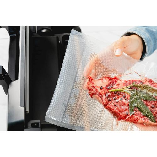 Avid Armor Vacuum Sealer Bags Quart 300 - Pack Size 8x12 Inch for Food Saver, Seal a Meal Vac Sealers, Sous Vide Vacume Cooking Safe, BPA Free, Heavy Duty Commercial Grade Pre-Cut Storage Bag
