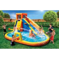 Banzai 90341 Battle Blast Adventure Park with Blower Motor and 3 Water Cannons