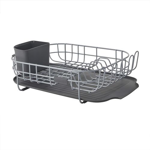 키친에이드 KitchenAid Low Profile Carbon Steel Dishrack, one size, Charcoal