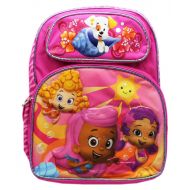 Nickelodeon Full Size Pink Molly, Oona, and Deema Bubble Guppies Backpack