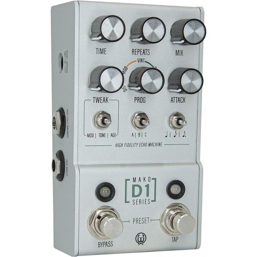  Walrus Audio MAKO Series D1 High-Fidelity Stereo Delay Pedal (900-1051)