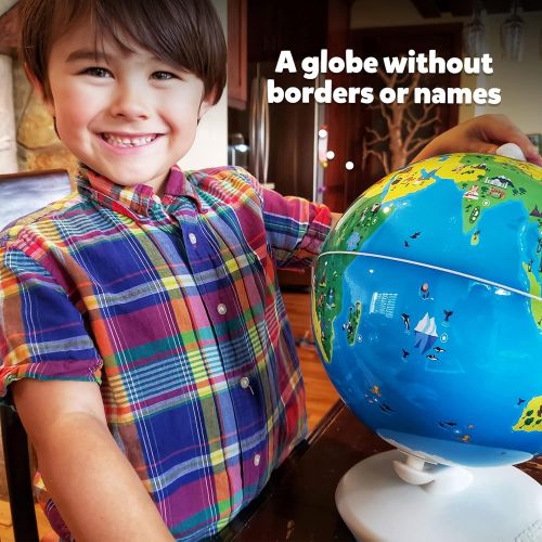  [아마존베스트]Shifu Orboot (App Based): Augmented Reality Interactive Globe For Kids, Stem Toy For Boys & Girls Ages 4+ Educational Toy Gift (No Borders, No Names On Globe)