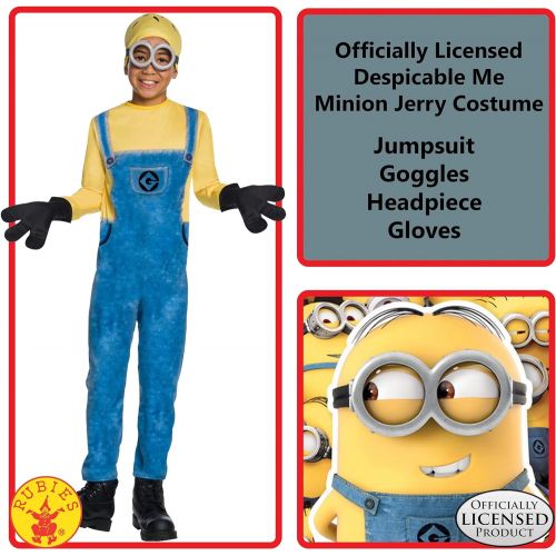  Rubies Costume Despicable Me 3 Childs Jerry Minion Costume, Multicolor, Small
