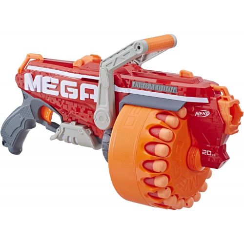 너프 [가격문의]Megalodon Nerf N-Strike Mega Toy Blaster with 20 Official Mega Whistler Darts