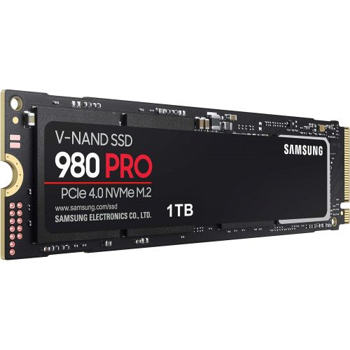 삼성 [아마존베스트]SAMSUNG 980 PRO 1TB PCIe NVMe Gen4 Internal Gaming SSD M.2 (MZ-V8P1T0B)