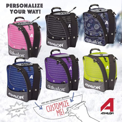  Athalon Athalon Adult “Personalize-able” Ski Boot Bag