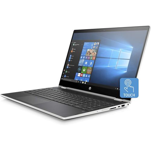 에이치피 New HP Pavilion 2-in-1 15.6 FHD Touchscreen Intel i3-8130U 4GB RAM 16GB SSD Backlit Keyboard Active Pen 1TB HDD Windows 10