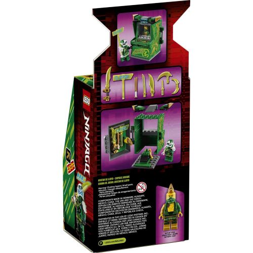  LEGO NINJAGO Lloyd Avatar - Arcade Pod 71716 Mini Arcade Machine Building Kit, New 2020 (48 Pieces)