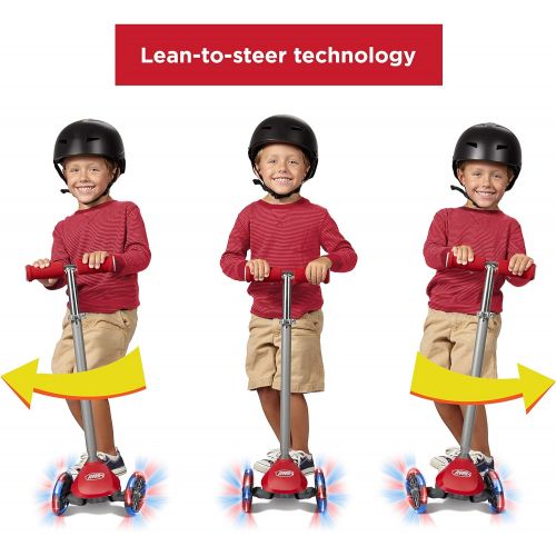  Radio Flyer Lean N Glide Scooter with Light Up Wheels