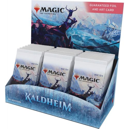  [아마존베스트]Magic The Gathering Kaldheim Set Booster Box | 30 Packs (360 Magic Cards)