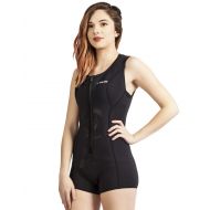 Tilos ISIS Lady, 1mm Metalite Coated Neoprene One Piece Swimsuit for Women