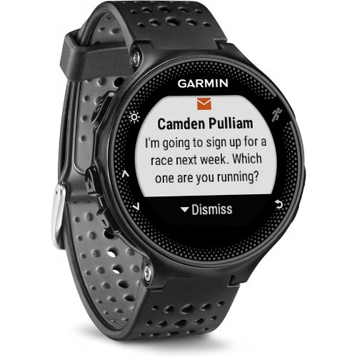 가민 Garmin Forerunner 235, GPS Running Watch, Black/Gray