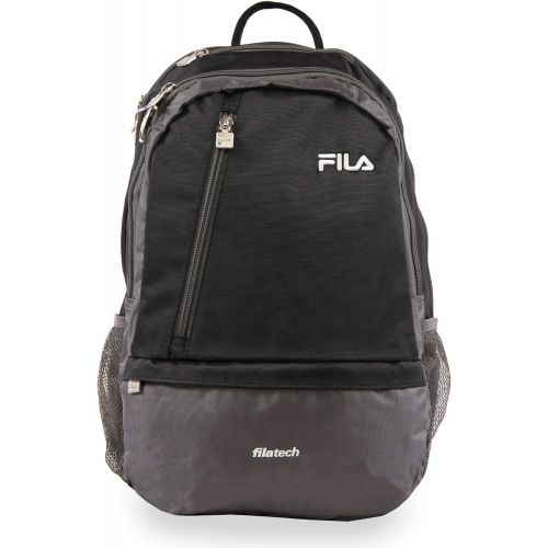  Fila Womens Duel Tablet and Laptop Backpack School, PurpleTeal, One Size