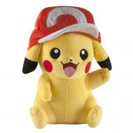 TOMY Pokemon Large Pikachu with Ashs Hat Plush