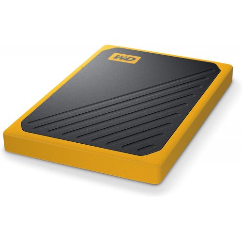  [아마존베스트]Western Digital WD 1TB My Passport Go SSD Amber Portable External Storage, USB 3.0 - WDBMCG0010BYT-WESN