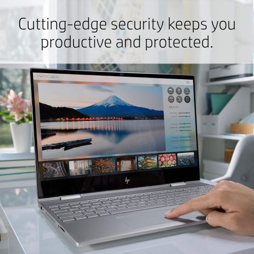 에이치피 2021 HP Envy x360 Premium 2 in 1 Laptop Computer I 15.6 FHD IPS Touchscreen I Intel 4 Core i5 10210U( i7 8650U) I 32GB RAM 1TB SSD I Backlit Fingerprint B&O Webcam Win 10 + 32GB Mi