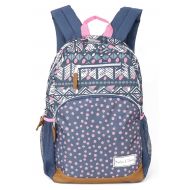Trail maker Madison & Dakota Girls Lightweight Animal School Backpack (Navy/Grey)
