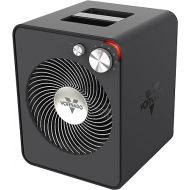Vornado VMHi300 Whole Room Metal Space Heater, Digital Thermostat, Remote Control, 1500 Watts, Storm Gray