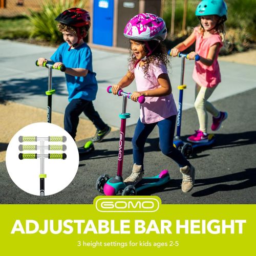  GOMO 3 Wheel Scooters for Kids 2-5 Years Old - Toddler Scooter for Kids Ages 3-5 - Patinetas para Ninos - 3 Wheel Scooter for Kids Ages 3-5, Kids Scooter for Boys & Girls