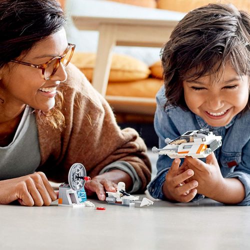  LEGO Star Wars Snowspeeder 75268 Starship Toy Building Kit; Building Toy for Preschool Children Ages 4+, New 2020 (91 Pieces)