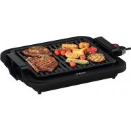 T-fal TG403D52 Compact Smokeless Indoor Sear Capability, Electric Grill, 4 Servings, Black