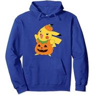 Pokemon Halloween Pikachu Pumpkin Costume Pullover Hoodie