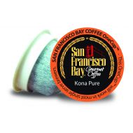 SAN FRANCISCO BAY San Francisco Bay OneCup, PURE Kona, 30 Count- Single Serve Coffee, Compatible with Keurig...