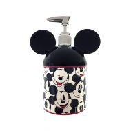 Disney Big Face Mickey Lotion Pump, Black/White