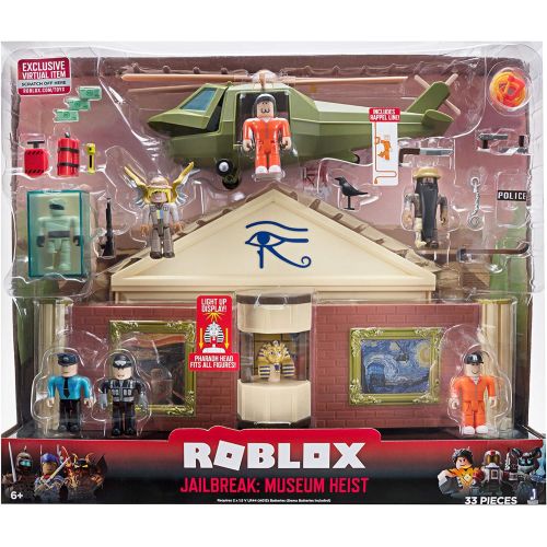  Roblox Action Collection - Jailbreak: Museum Heist Playset [Includes Exclusive Virtual Item]