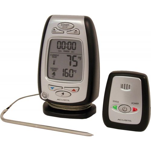  AcuRite 03168 Wireless Cooking and Barbeque Thermometer with Pager