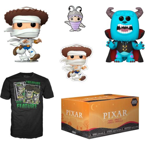 펀코 Funko Pixar Halloween Collectors Box with 2 Pop! Vinyl Figures, 51056