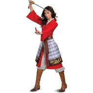 할로윈 용품Disguise Mulan Womens Deluxe Hero Red Costume