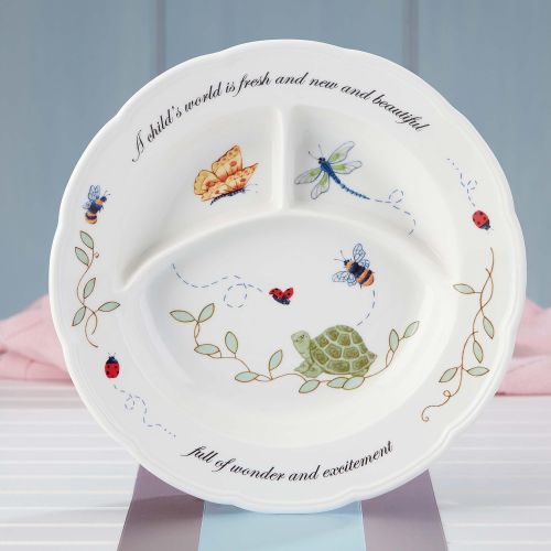 레녹스 Lenox Butterfly Meadow Divided Serving Dish, Plate