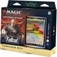 Magic: The Gathering Fallout Commander Deck - Hail, Caesar (100-Card Deck, 2-Card Collector Booster Sample Pack + Accessories)