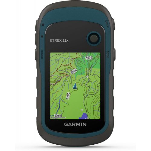 가민 Garmin eTrex 22x, Rugged Handheld GPS Navigator & Carrying Case