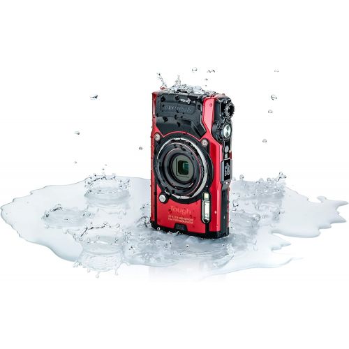  [아마존베스트]Olympus Tough TG-6 Waterproof Camera, Red